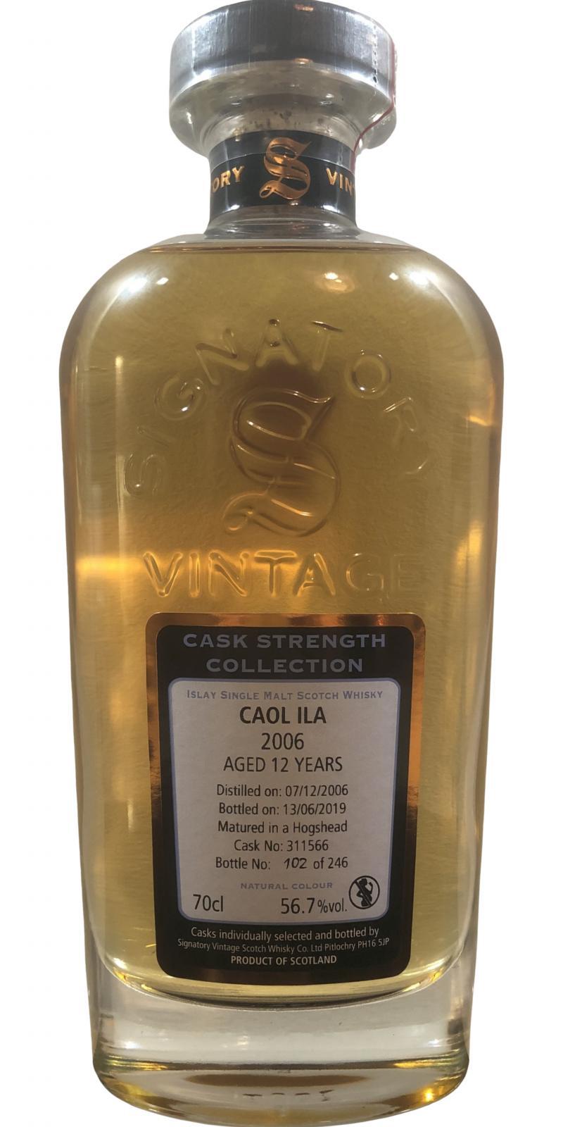 Caol Ila 2006 SV