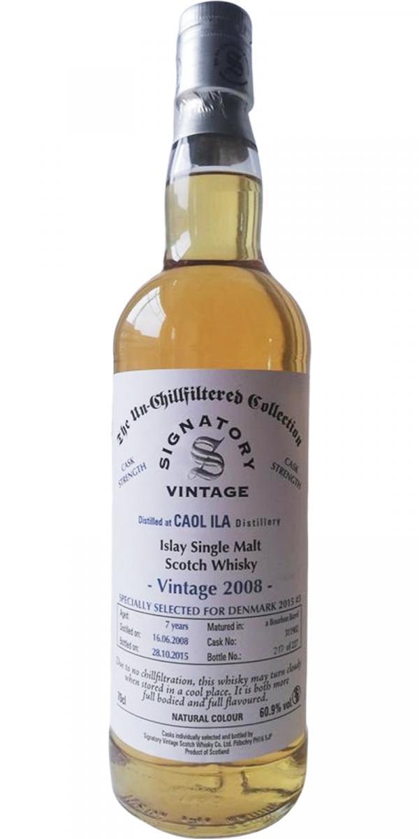 Caol Ila 2008 SV The Un-Chillfiltered Collection - Cask Strength
