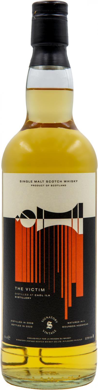 Caol Ila 2008 SV The Victim - Chess Investigation Series