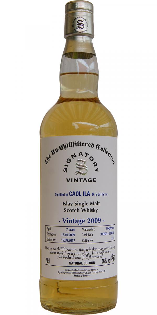 Caol Ila 2009 SV The Un-Chillfiltered Collection