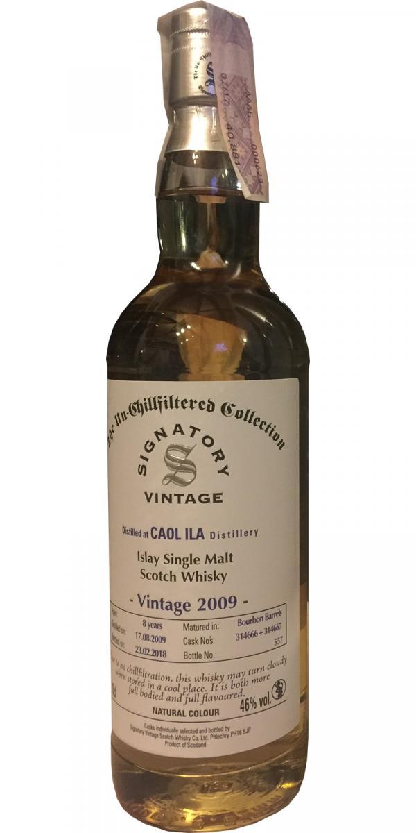 Caol Ila 2009 SV The Un-Chillfiltered Collection