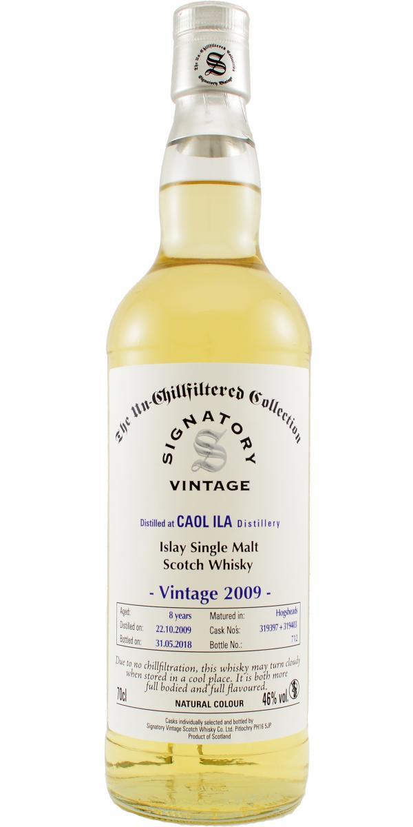 Caol Ila 2009 SV The Un-Chillfiltered Collection