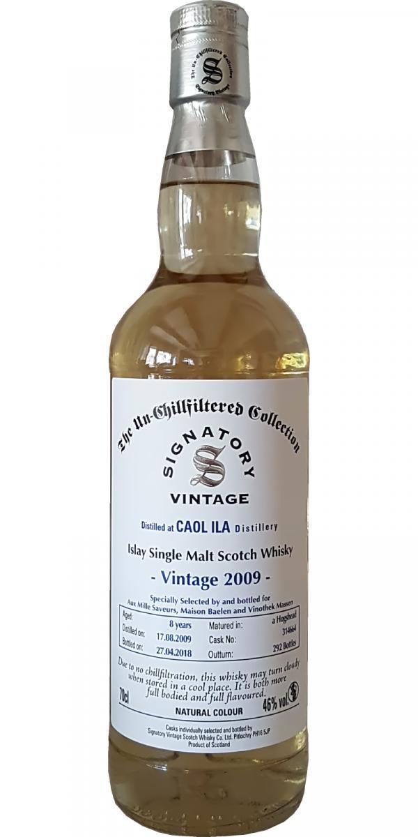 Caol Ila 2009 SV The Un-Chillfiltered Collection