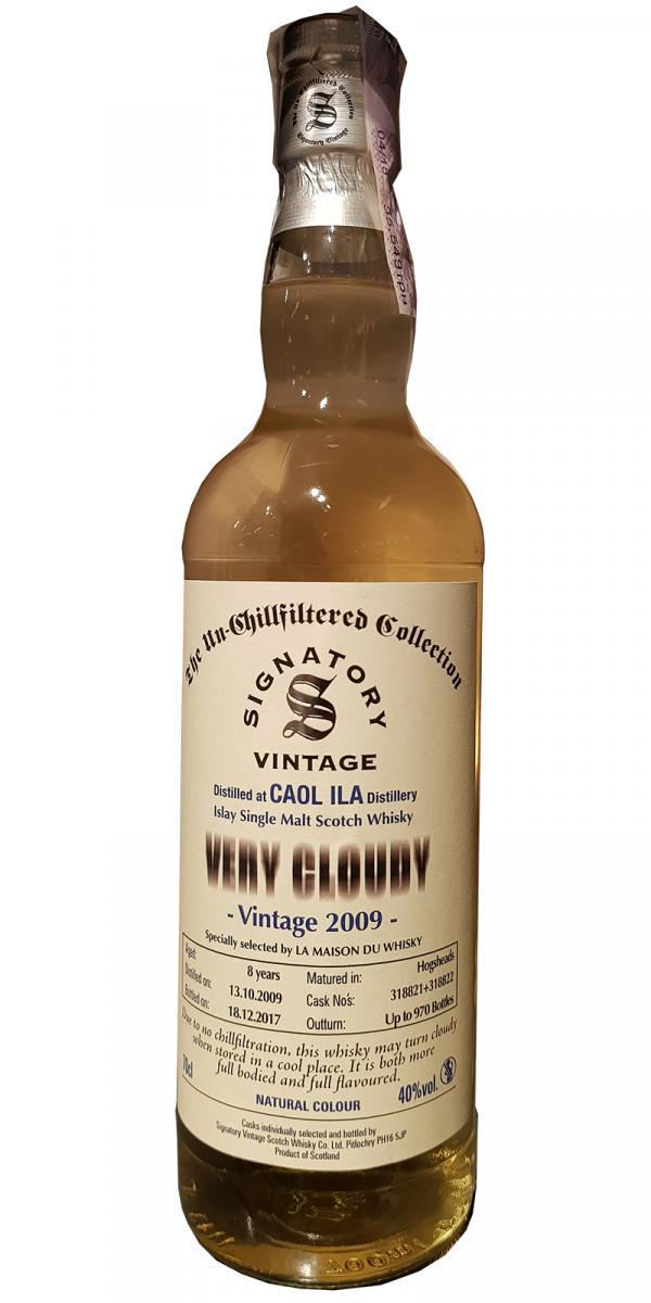 Caol Ila 2009 SV The Un-Chillfiltered Collection - Very Cloudy
