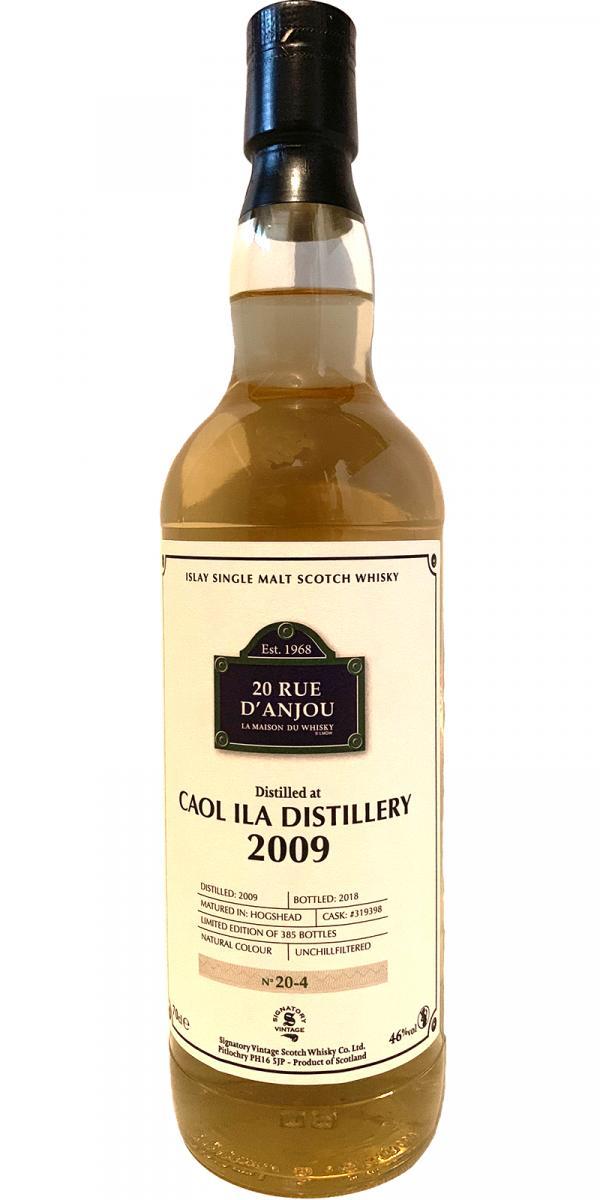 Caol Ila 2009 SV 20 Rue d'Anjou