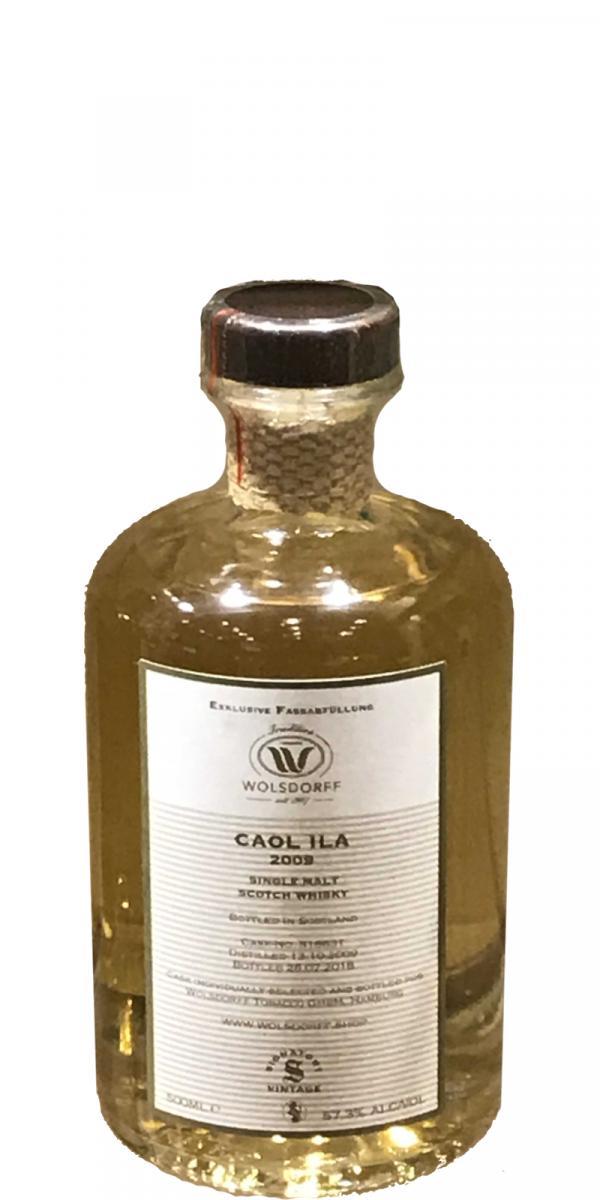 Caol Ila 2009 SV Wolsdorff - Exklusive Fassabfüllung