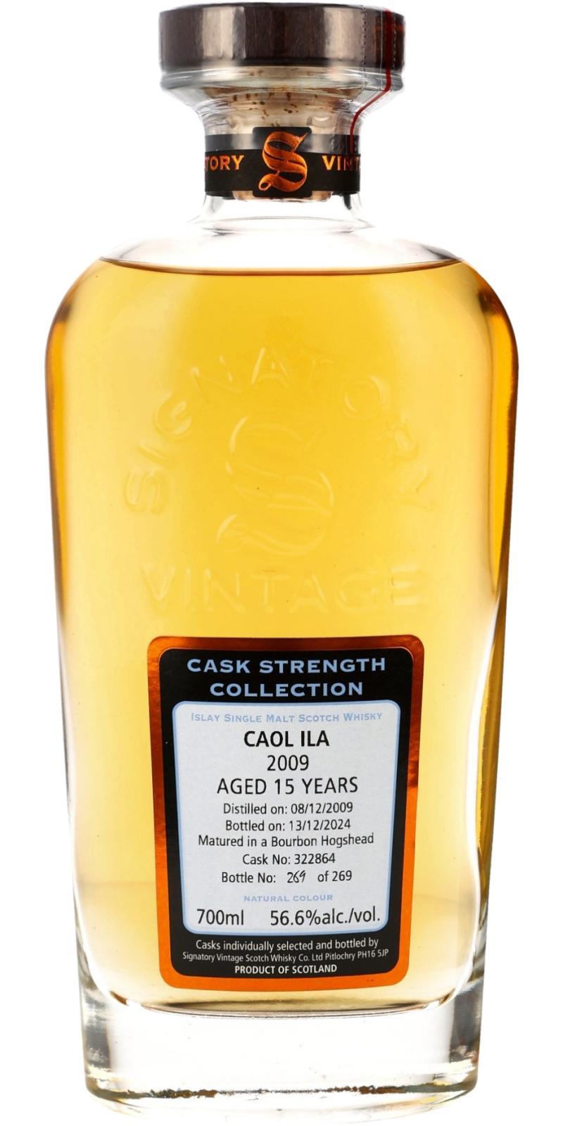 Caol Ila 2009 SV Cask Strength Collection