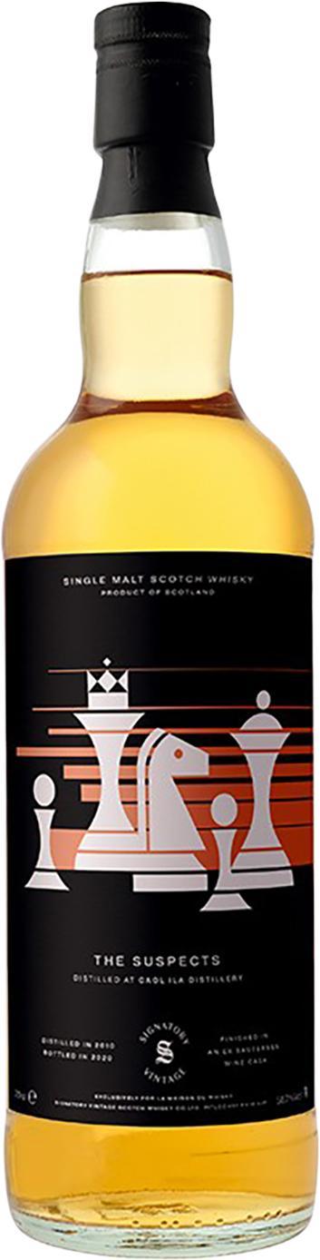 Caol Ila 2010 SV The Suspects-Chess Investigation Series