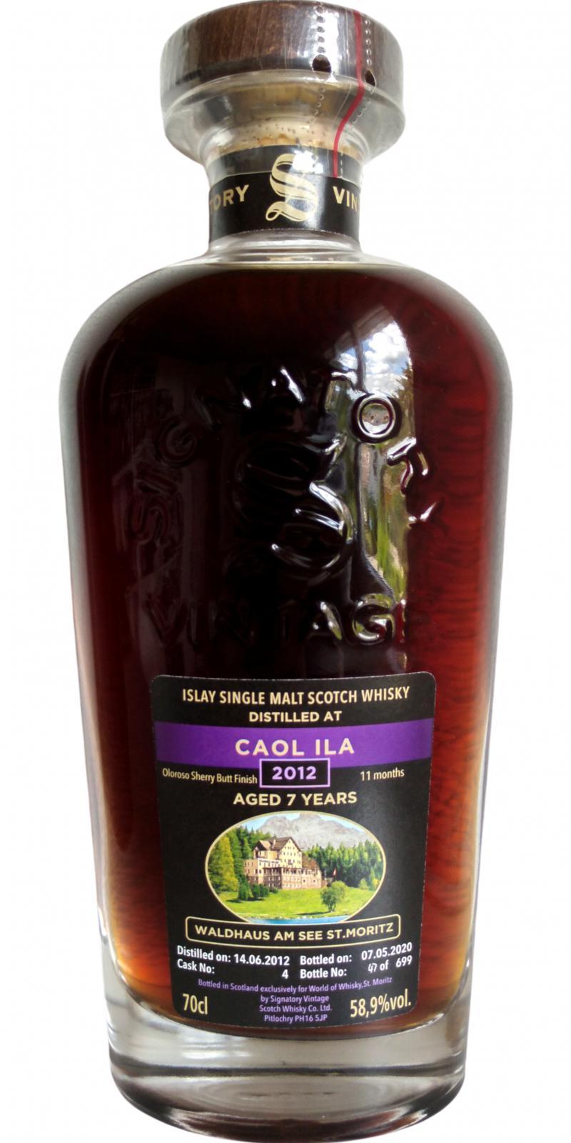 Caol Ila 2012 SV Vintage Collection