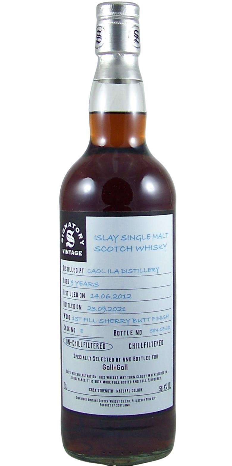 Caol Ila 2012 SV The Un-Chillfiltered Collection