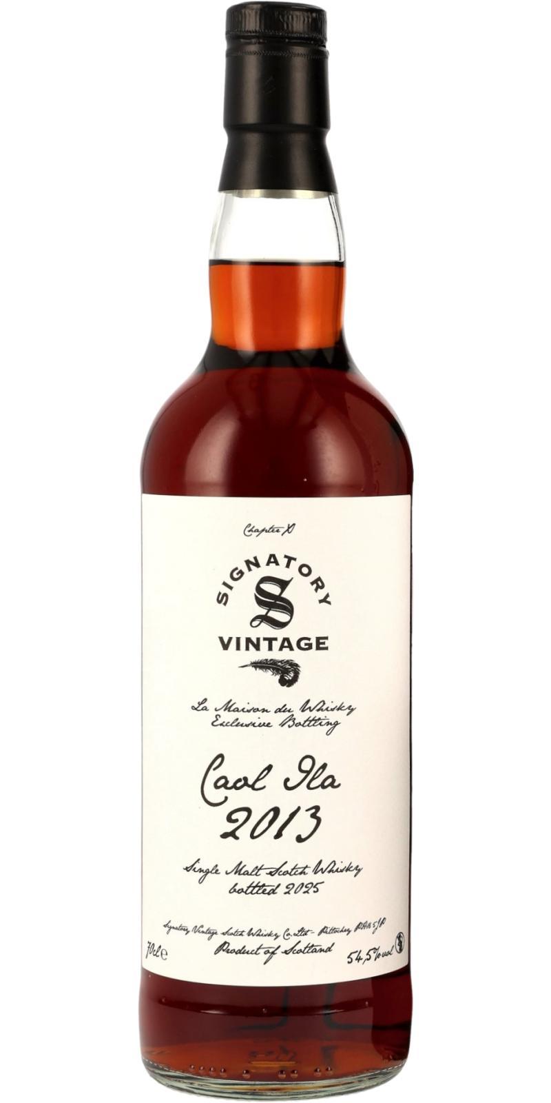 Caol Ila 2013 SV Collection Plume