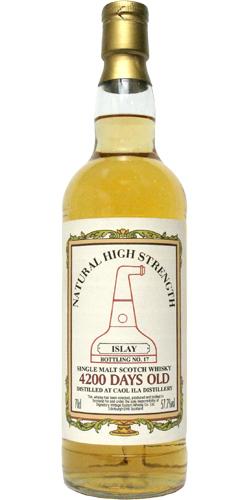 Caol Ila 4200 Days Old SV Natural High Strength - Islay Bottling No. 17