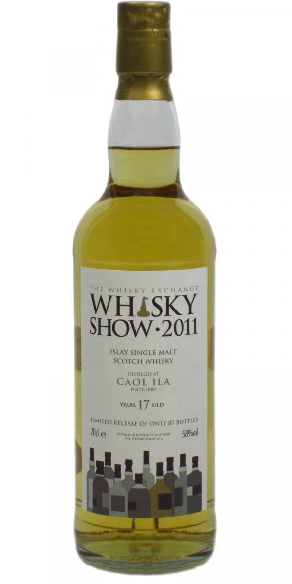 Caol Ila 17-year-old SMS Whisky Show 2011