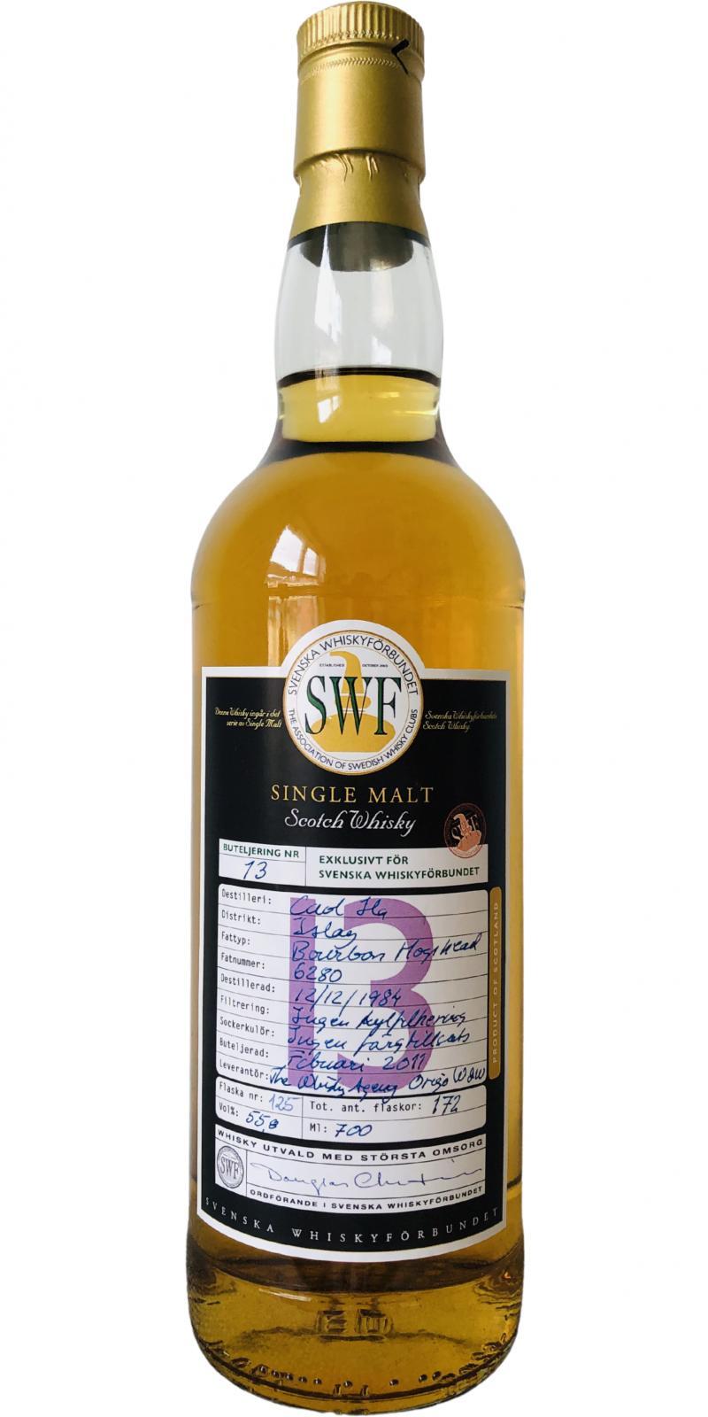 Caol Ila 1984 SvWf SWF #13