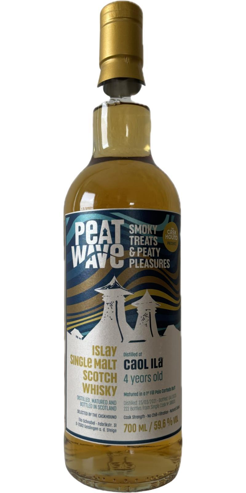 Caol Ila 2021 TCaH Peatwave - Smoky Treats & Peaty Plaesures