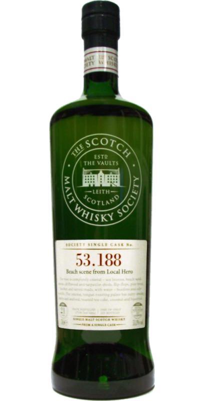 Caol Ila 1992 SMWS 53.188 Beach Scene from Local Hero