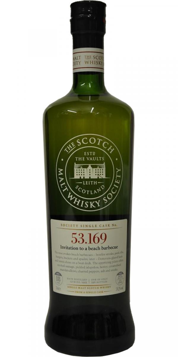Caol Ila 1993 SMWS 53.169 Invitation to a beach barbecue