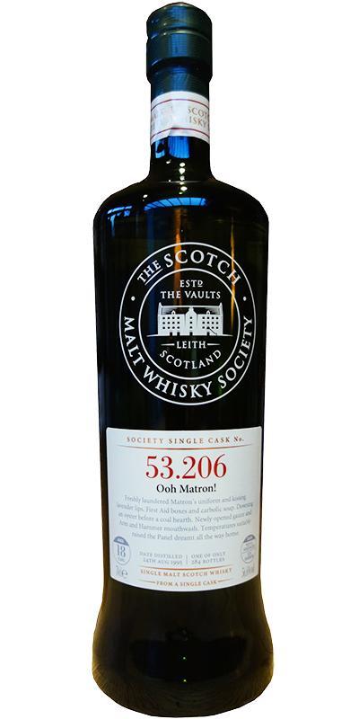 Caol Ila 1995 SMWS 53.206 Ooh Matron!