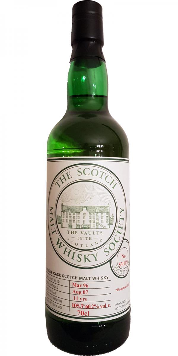 Caol Ila 1996 SMWS 53.119 Wondrous bliss