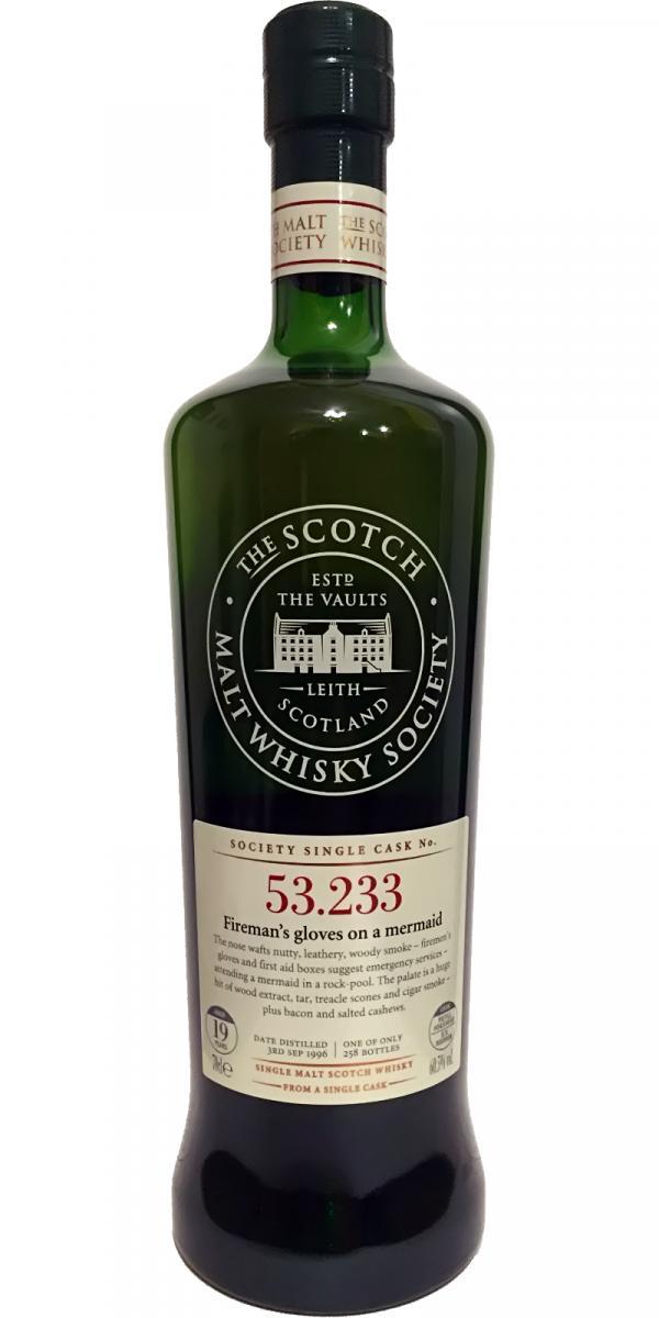 Caol Ila 1996 SMWS 53.233 Fireman’s gloves on a mermaid
