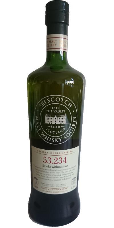 Caol Ila 1999 SMWS 53.234 Smoke without fire