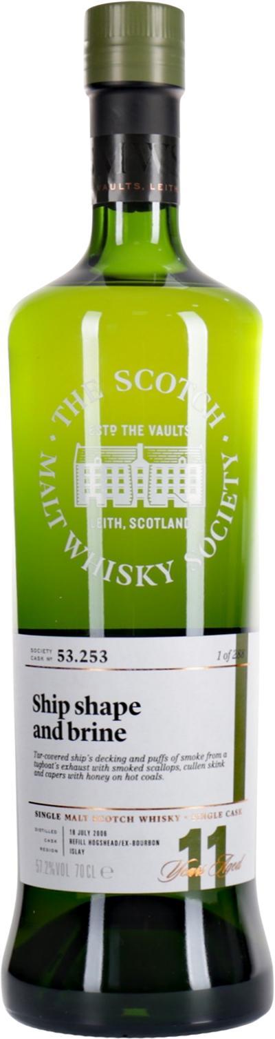 Caol Ila 2006 SMWS 53.253 Ship shape and brine