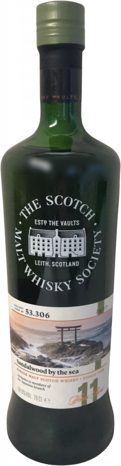 Caol Ila 2007 SMWS 53.306 Sandalwood by the sea