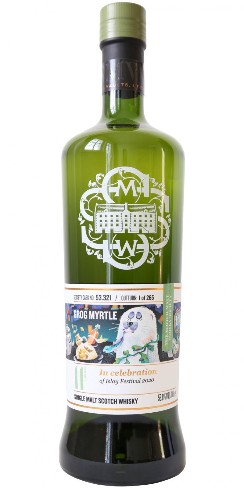 Caol Ila 2008 SMWS 53.321 Grog Myrtle