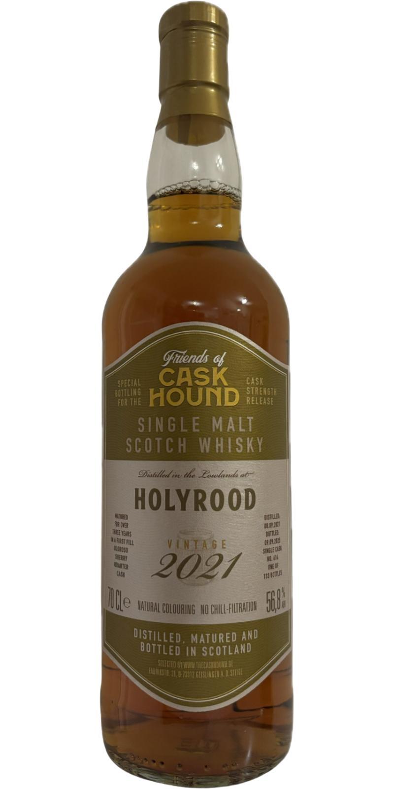 Holyrood 2021 TCaH  Friends of Caskhound