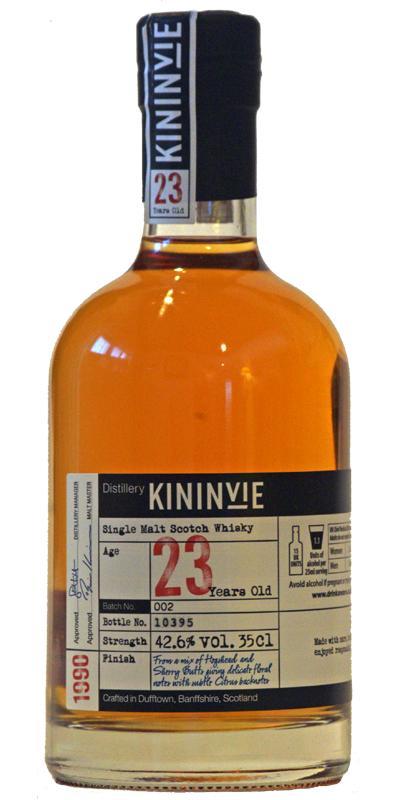 Kininvie 1990  Batch No. 002