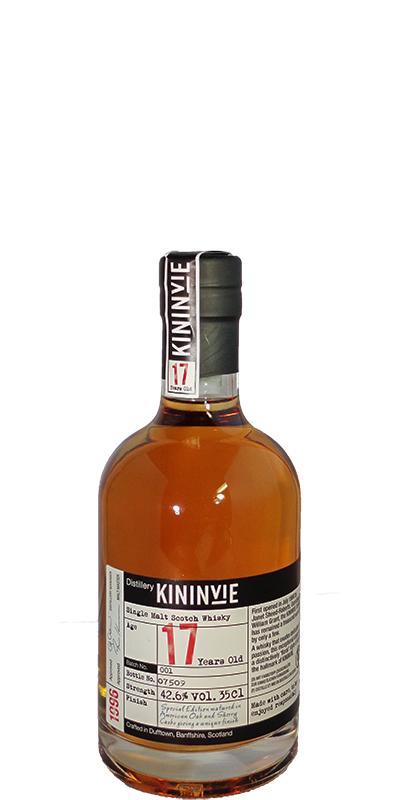 Kininvie 1996  Batch No. 001