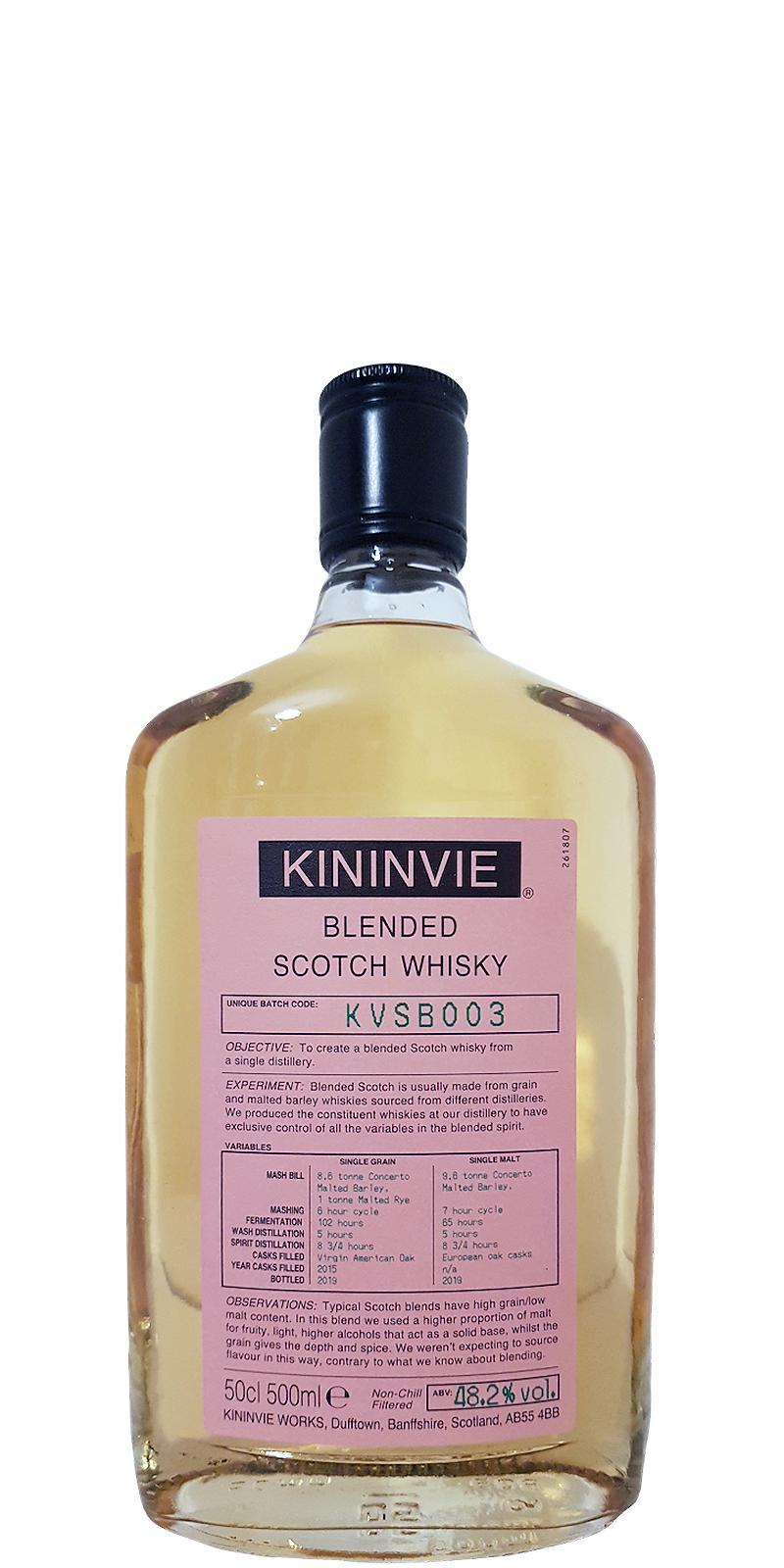 Kininvie KVSB003