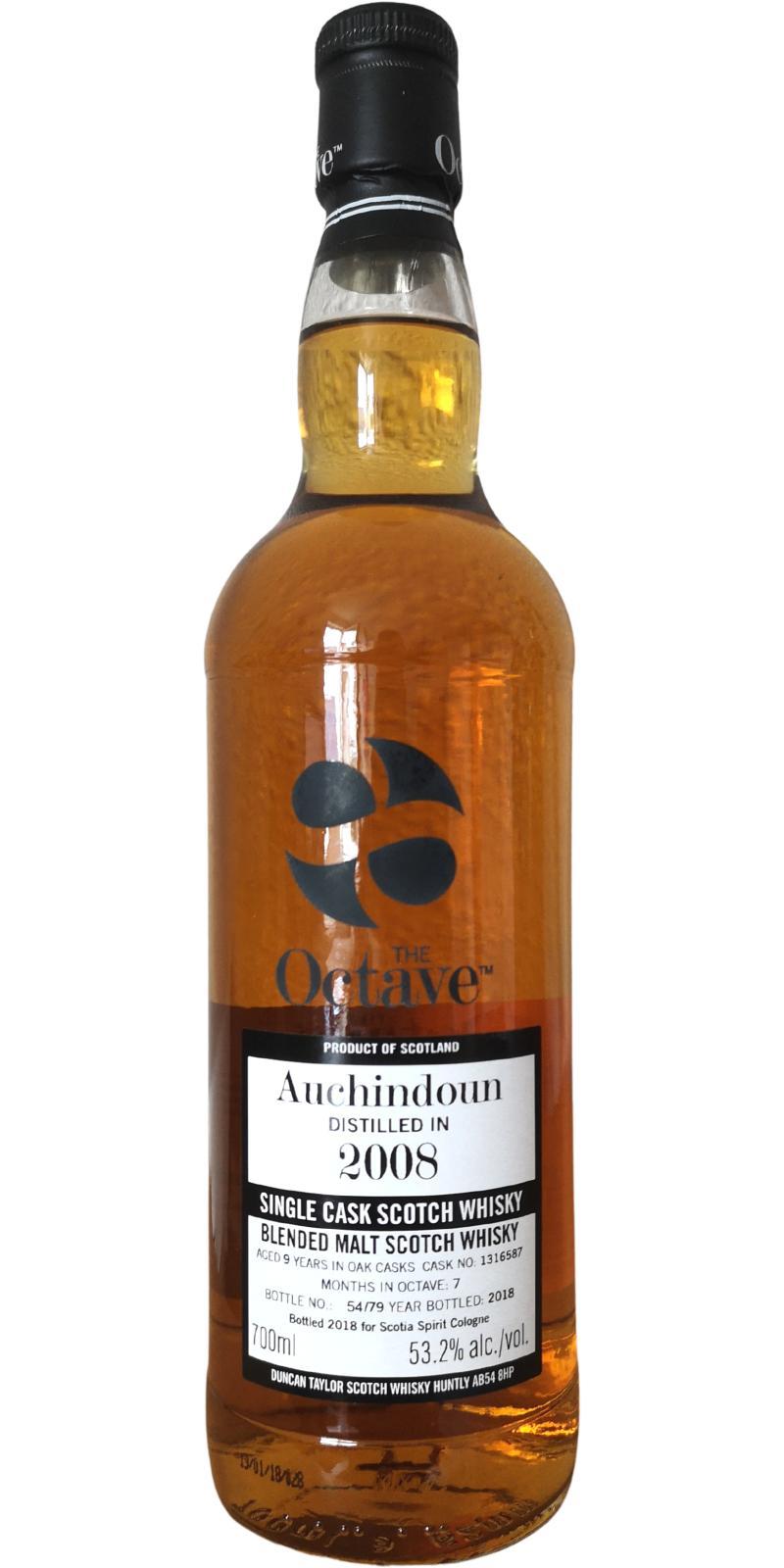 Auchindoun 2008 DT  The Octave