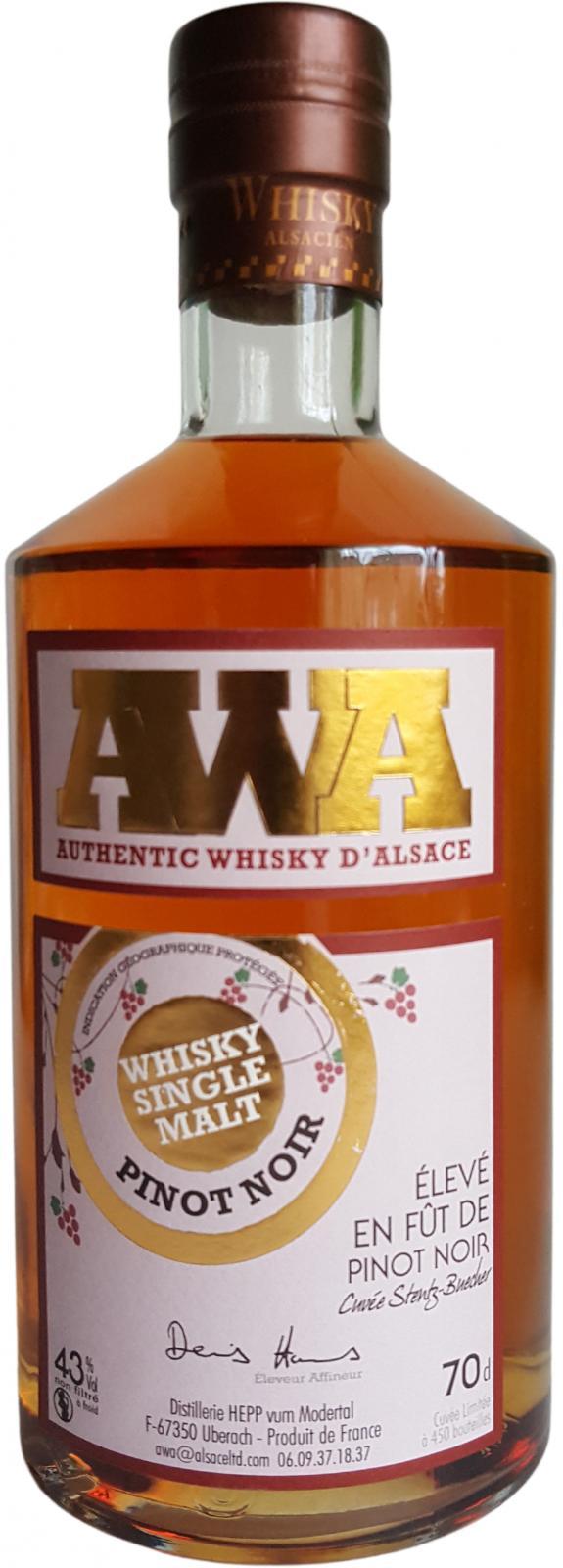 AWA Elevage Fût Pinot Noir