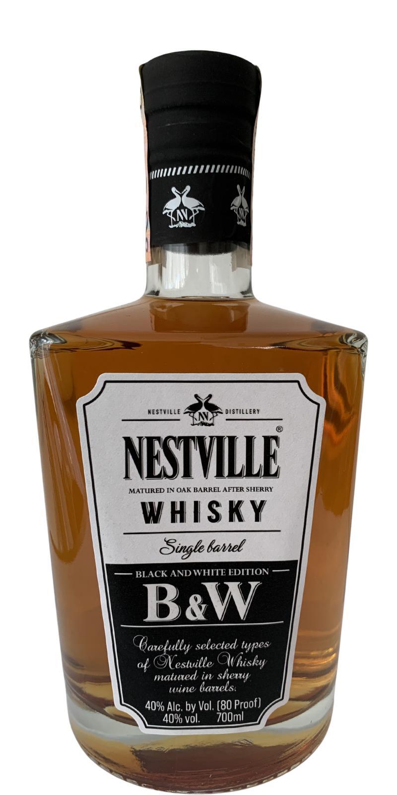 Nestville Single Barrel  Black & White Edition