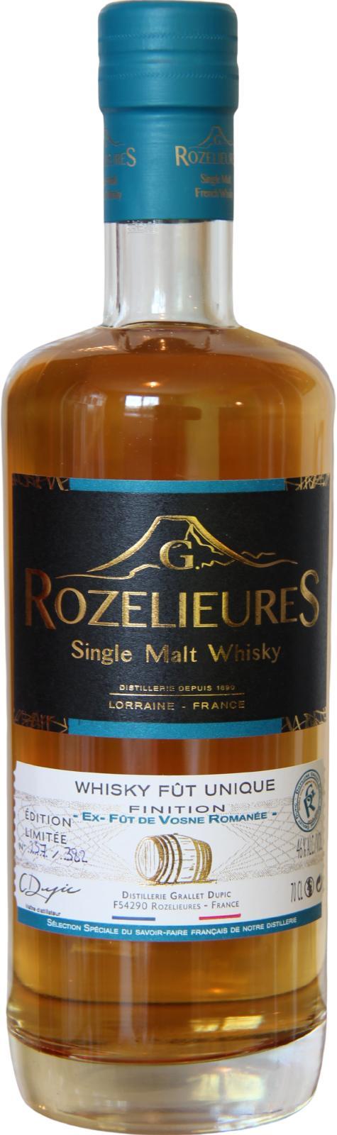 G. Rozelieures Fut unique