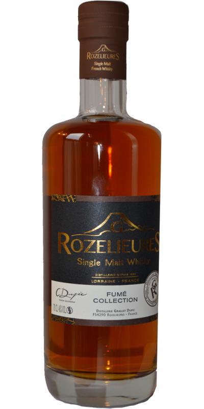 G. Rozelieures Single Malt Whisky Fumé Collection
