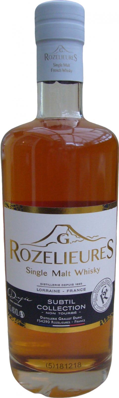 G. Rozelieures Subtil Collection