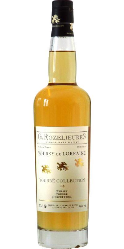 G. Rozelieures Whisky de Lorraine Tourbé Collection