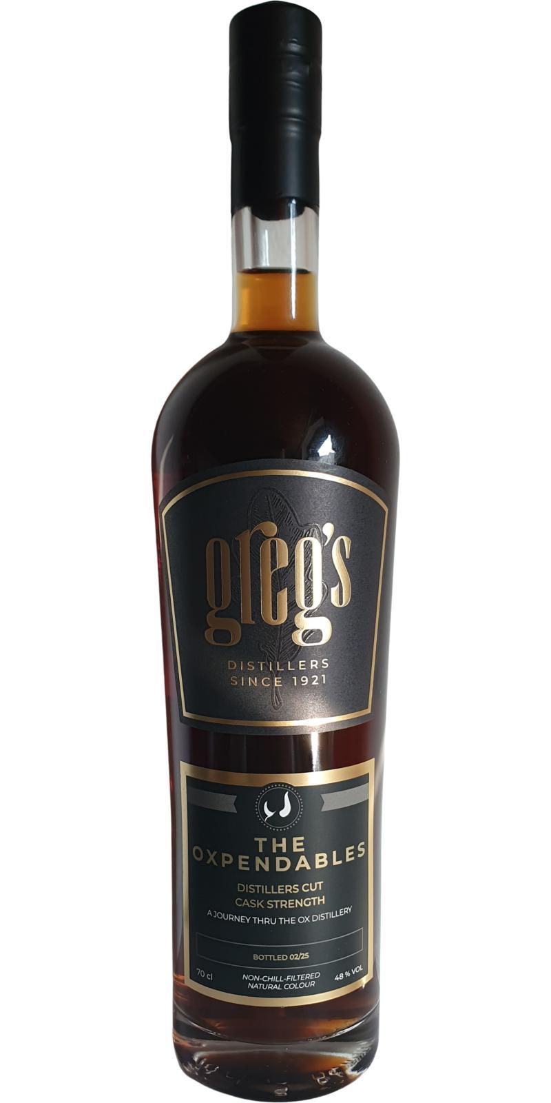 Greg's The Oxpendables- Distillers Cut  A journey thru the Ox Distillery