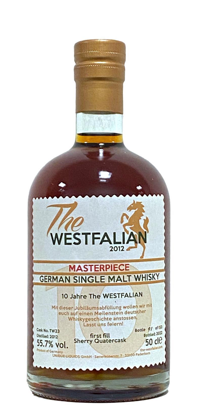 The Westfalian 2012  Masterpiece