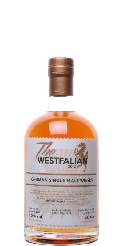 The Westfalian 2012  German Single Malt Whisky