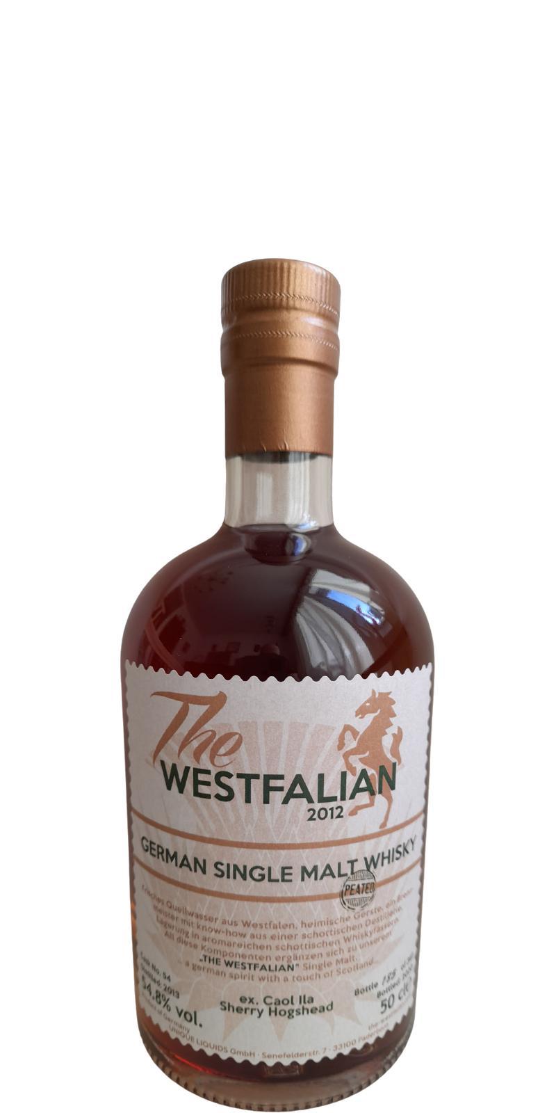 The Westfalian 2013  German Single Malt Whisky
