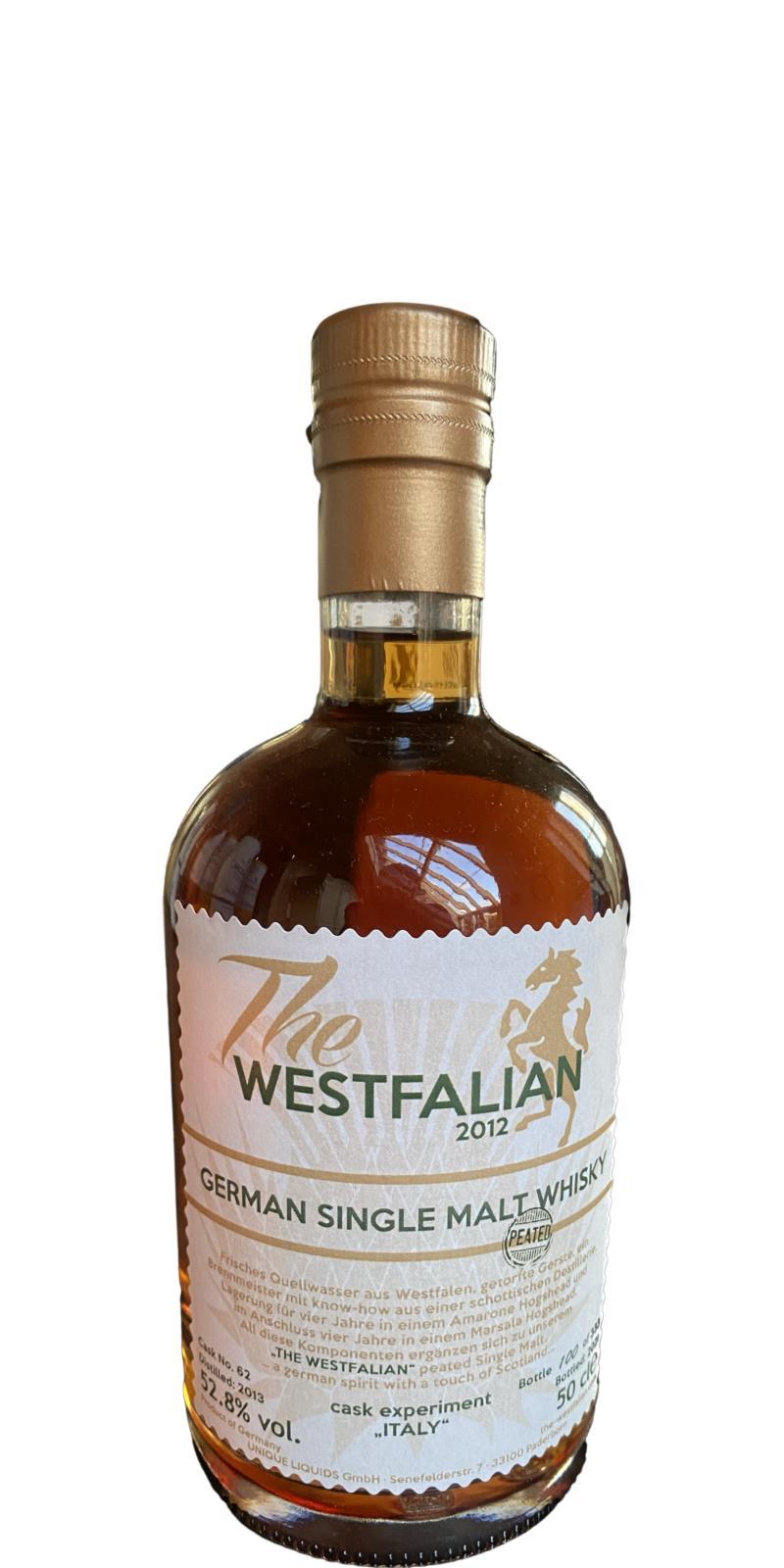 The Westfalian 2013  peated - Cask Experiment ITALY