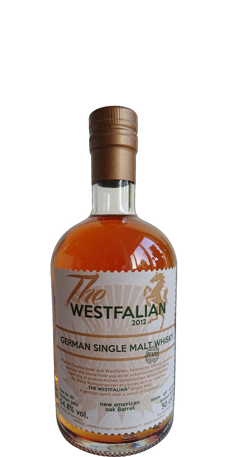 The Westfalian 2013  German Single Malt Whisky