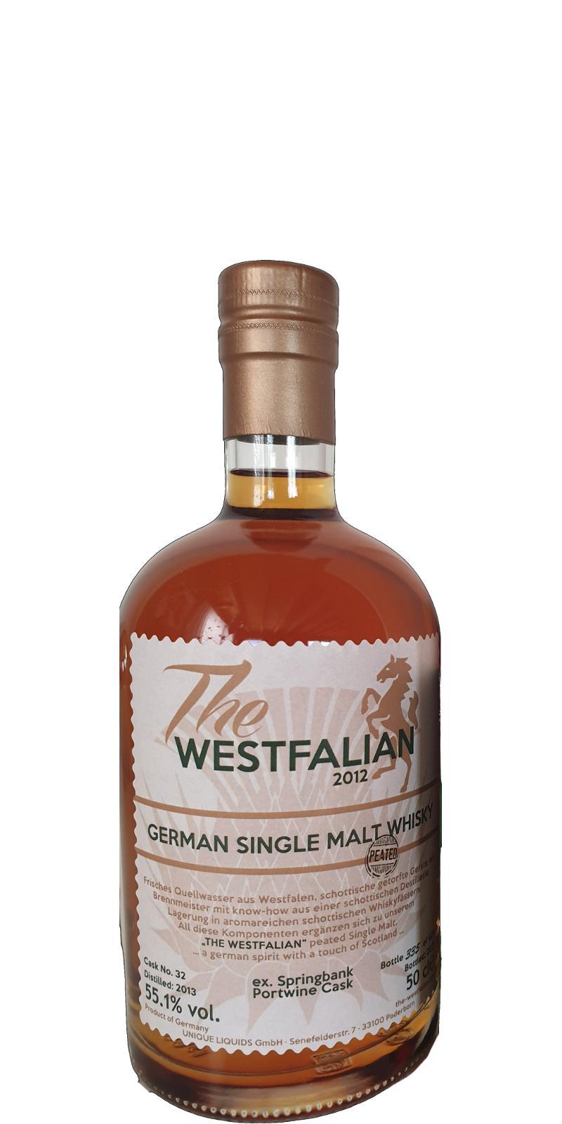 The Westfalian 2013  German Single Malt Whisky