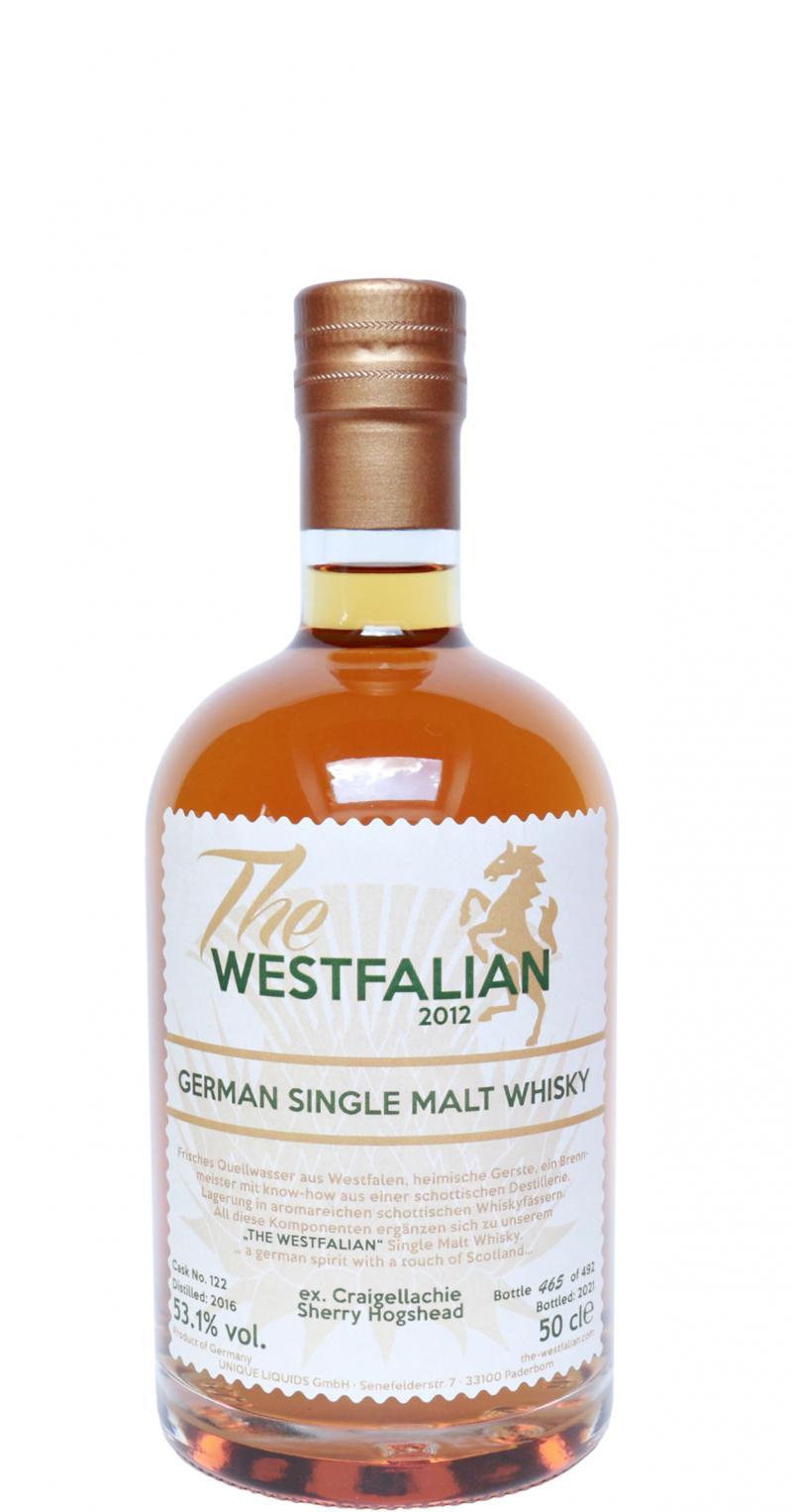 The Westfalian 2016  German Single Malt Whisky