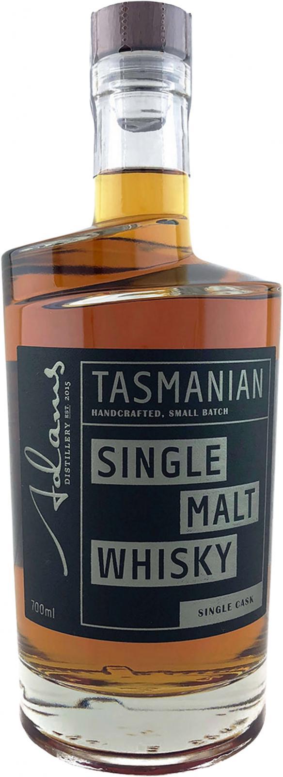 Adams Tasmanian Single Malt Whisky Sherry Cask