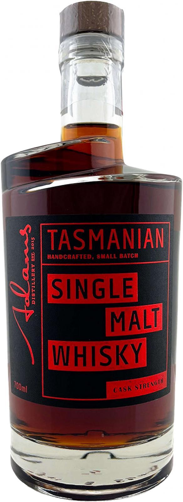 Adams Tasmanian Single Malt Whisky Small Batch - Cask Strength
