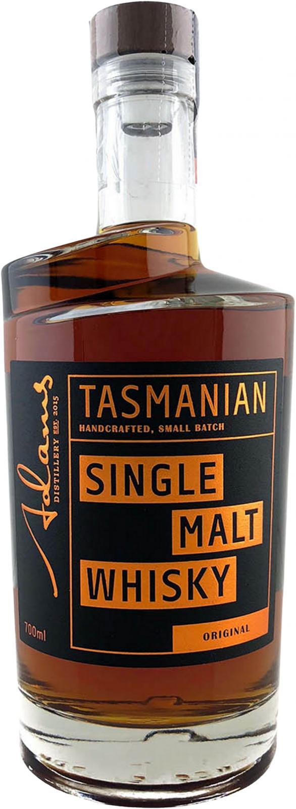 Adams Tasmanian Single Malt Whisky - Original Sherry Cask